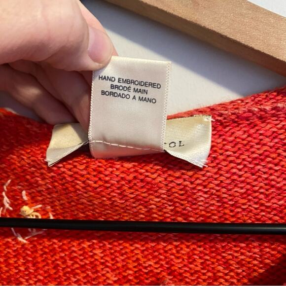 Vintage Y2K Susan Bristol Lemon Fruit Cotton Sweater Large - Picture 13 of 15